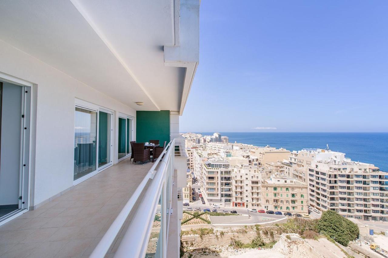 Seafront Luxury Apartment With Pool Sliema Eksteriør billede