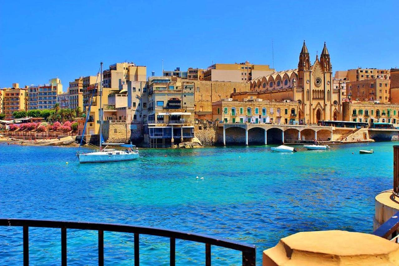 Seafront Luxury Apartment With Pool Sliema Eksteriør billede
