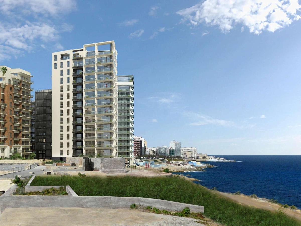Seafront Luxury Apartment With Pool Sliema Eksteriør billede